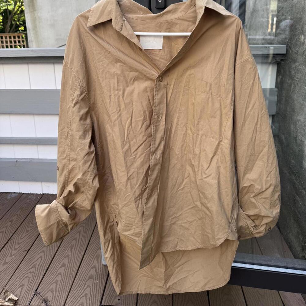 Citizens of Humanity Women's Tan and Brown Tshirt
